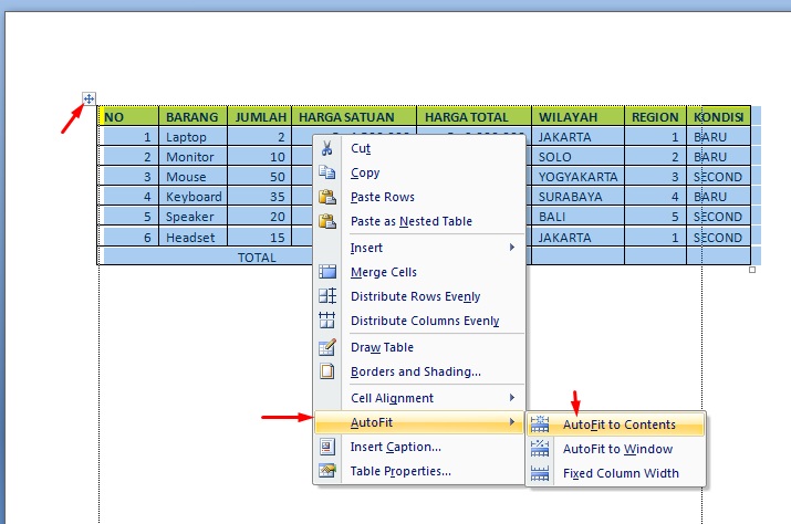 Cara membuat kwitansi dengan excel 2007