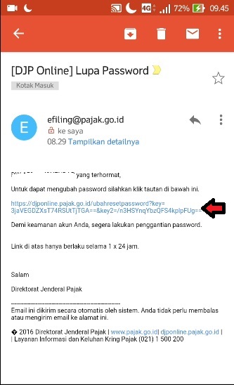 login efiling android