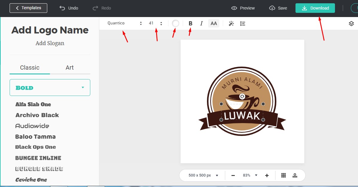 Cara Membuat Logo Online di Laptop GRATIS!  Kusnendar