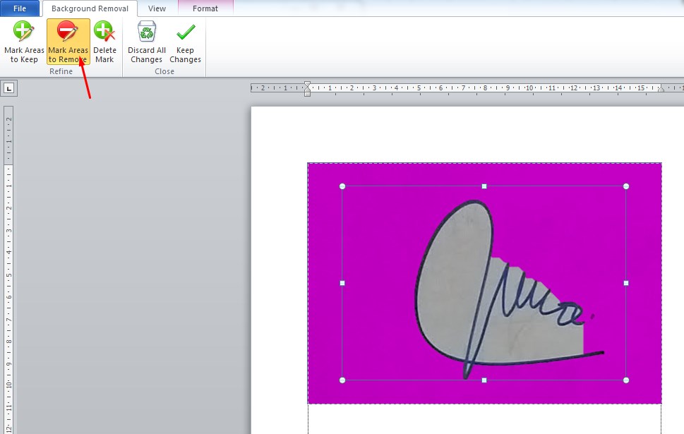 Cara Menghilangkan Background Tanda Tangan Di Word Tanpa Photoshop Kusnendar